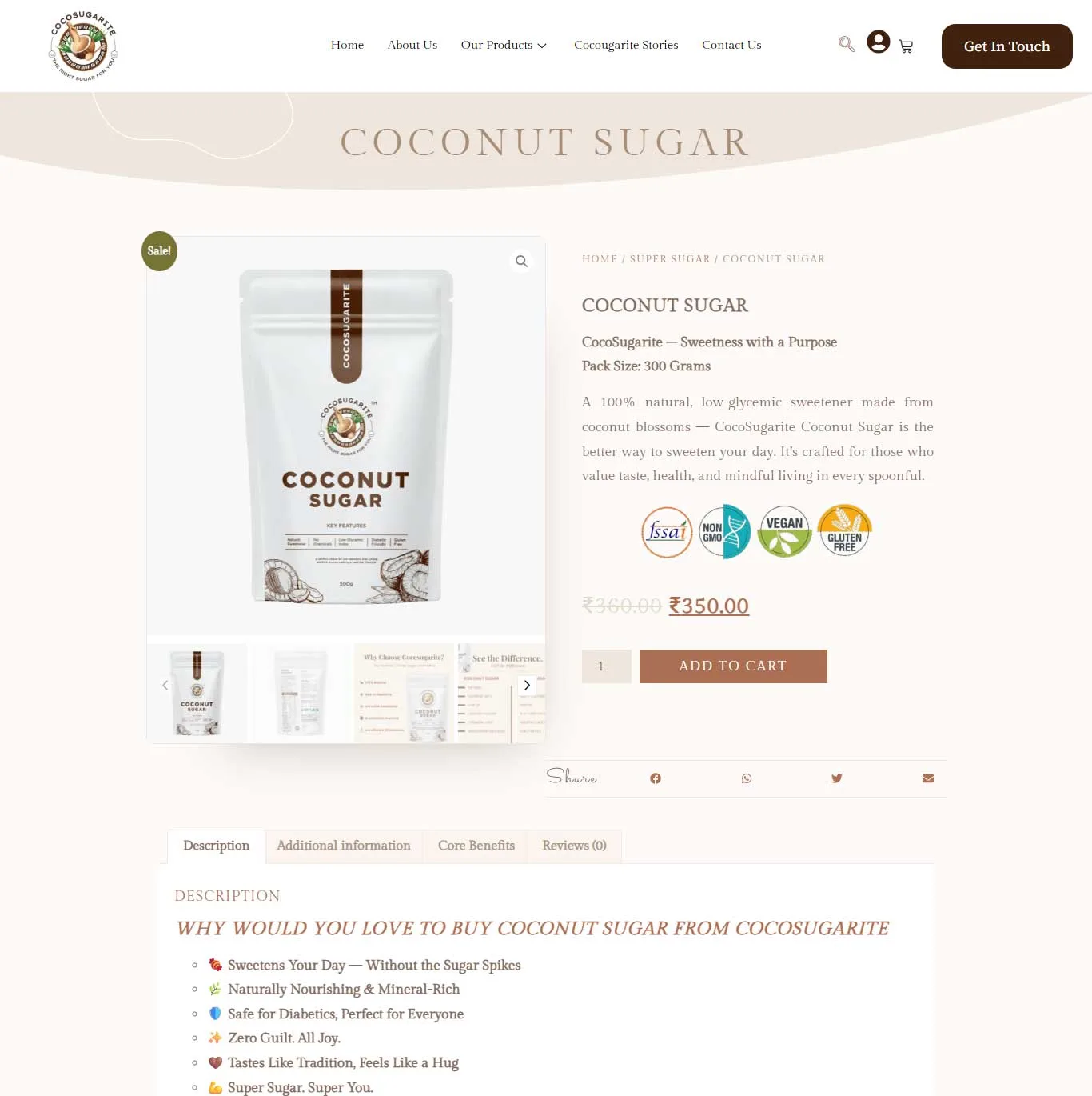 buy coconut sugar from our website cocosugarite.com